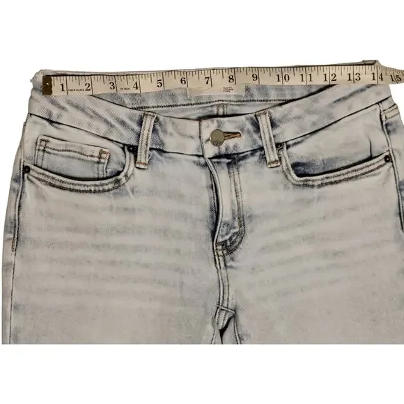 BKE Women's Stella Slim Fit Low-Rise Flare Stretch Jeans Tag 28x32 Actual 28x31 - Picture 3 of 12